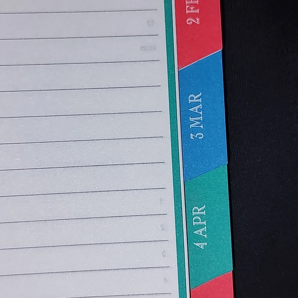 Gray Schedule Notebook with Gothic Illustration